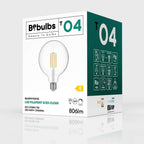 LED-Glühbirne Transparent Globe G125 7W 806Lm E27 2700K dimmbar – Ansicht 4