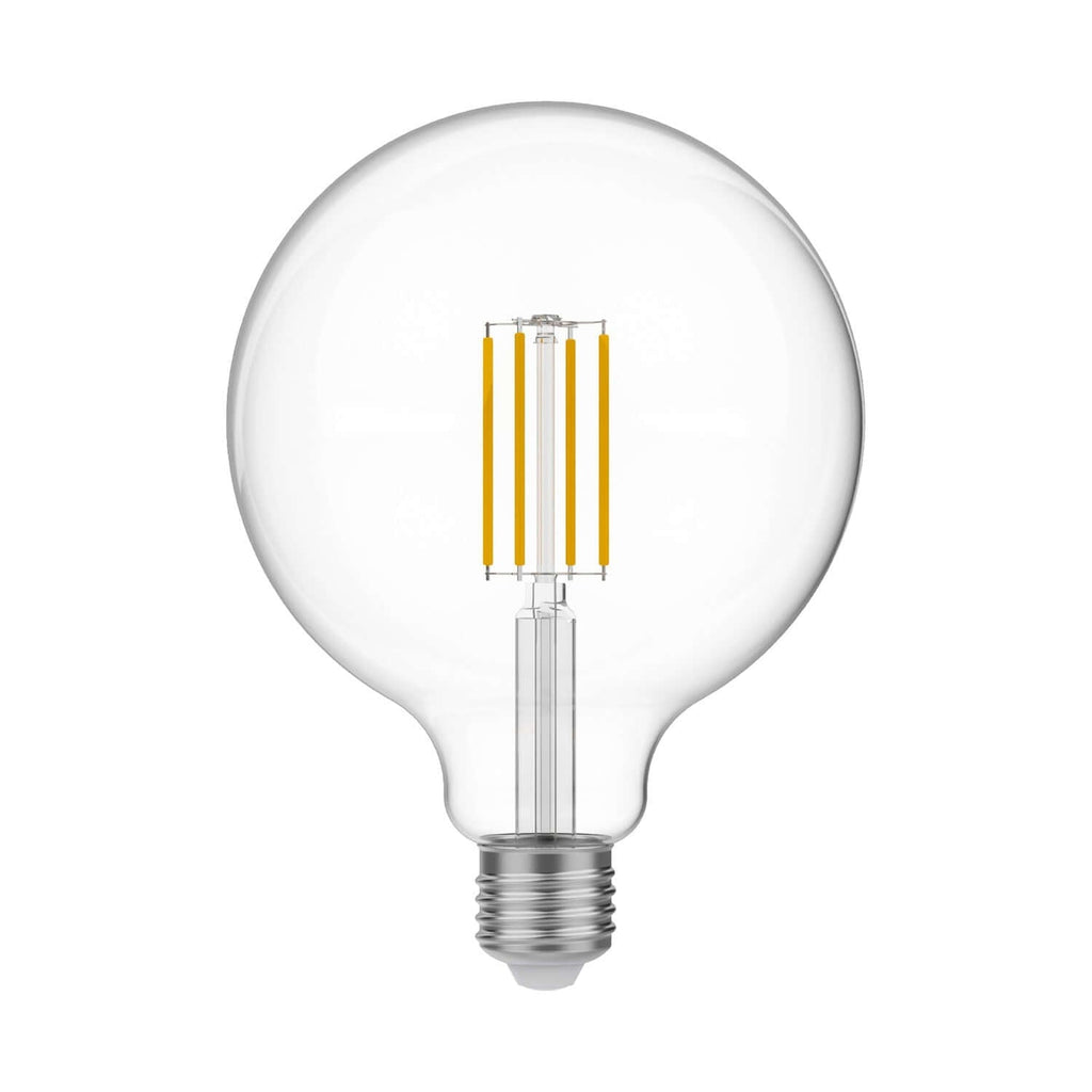 LED-Glühlampe Transparent Globe G125 7W 806Lm E27 3500K Dimmbarkeit