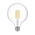 LED-Glühlampe Transparent Globe G125 7W 806Lm E27 3500K Dimmbarkeit