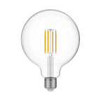 LED-Glühlampe Transparent Globe G125 7W 806Lm E27 3500K Dimmbarkeit