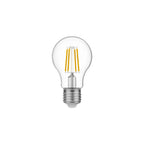 LED-Glühbirne Transparent Tropfen A60 4W 470Lm E27 2700K