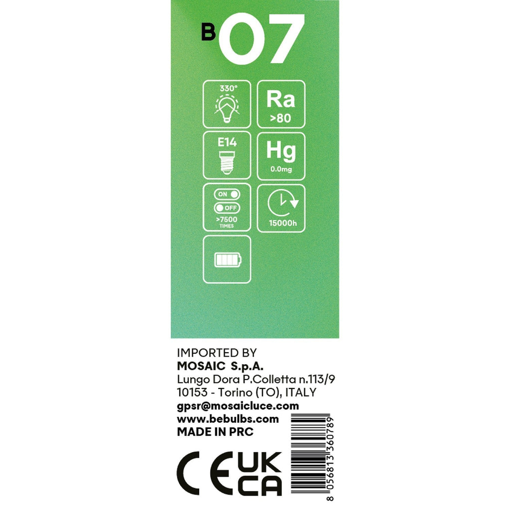 LED‑Glühbirne Transparent Linea 5V Tubular T25 1,8W 160Lm E14 2500K Dimmbar – Ansicht 5