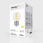 LED-Lampe Transparent Mini Globe G45 4W 470Lm E27 2700K – Ansicht 4