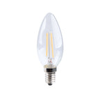 LED-Leuchtmittel Transparent Olive 6W 806Lm E14 2700K