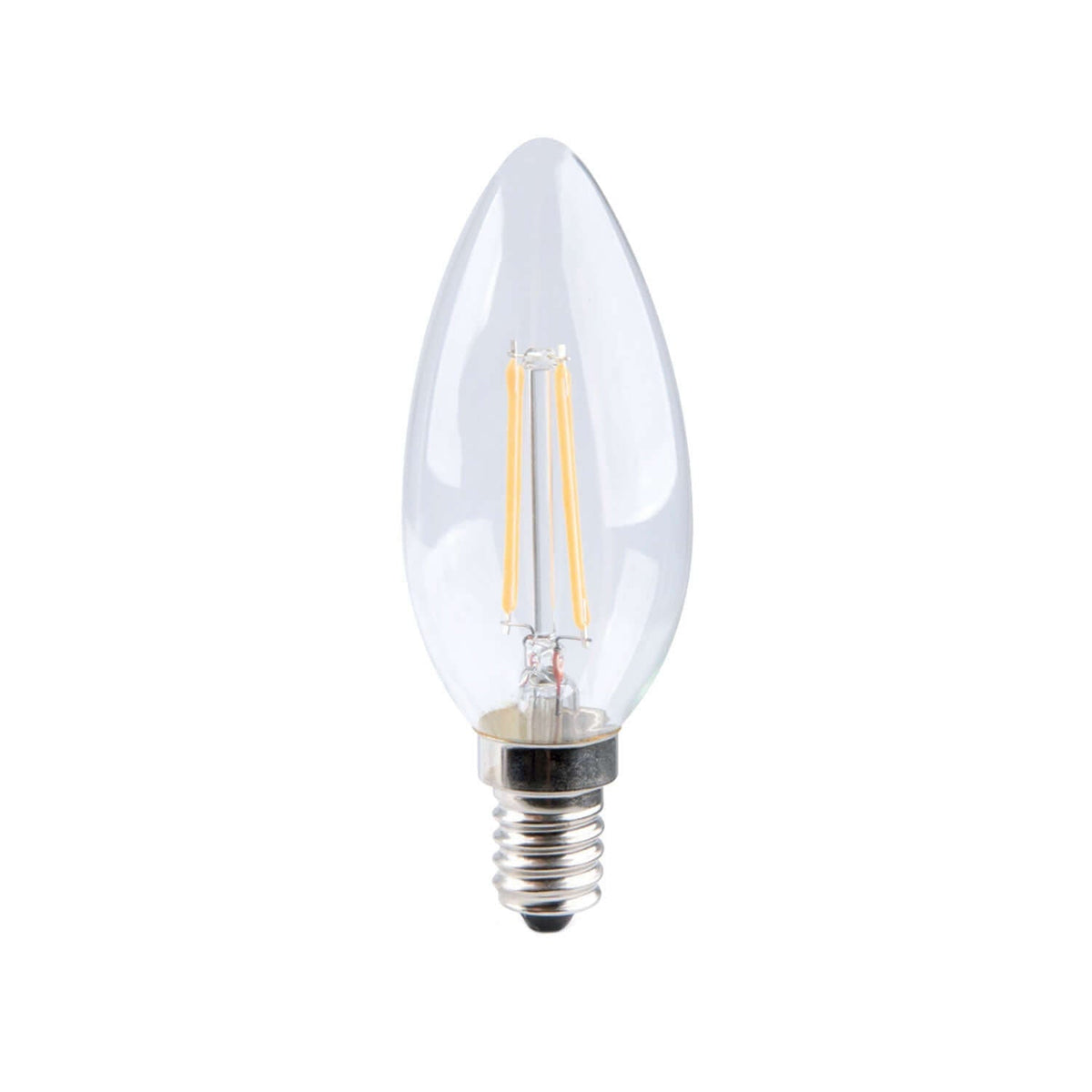 LED-Leuchtmittel Transparent Olive 6W 806Lm E14 2700K