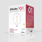 LED-Leuchtmittel Transparent Oval 170 11W 1210Lm E27 2700K Dimmbarkeit – Ansicht 4