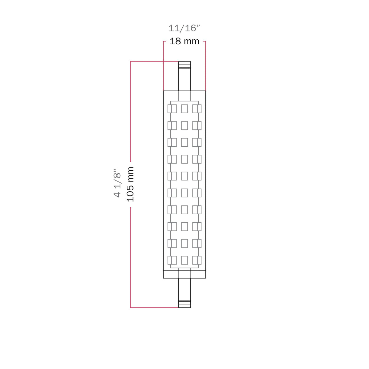 Glühbirne LED-Modul 24 V 2 W - Marina – Ansicht 5