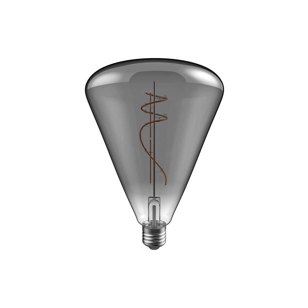 LED-Lampe Smoky Cone 140, 10 W 470 lm E27 1800 K dimmbar – H09