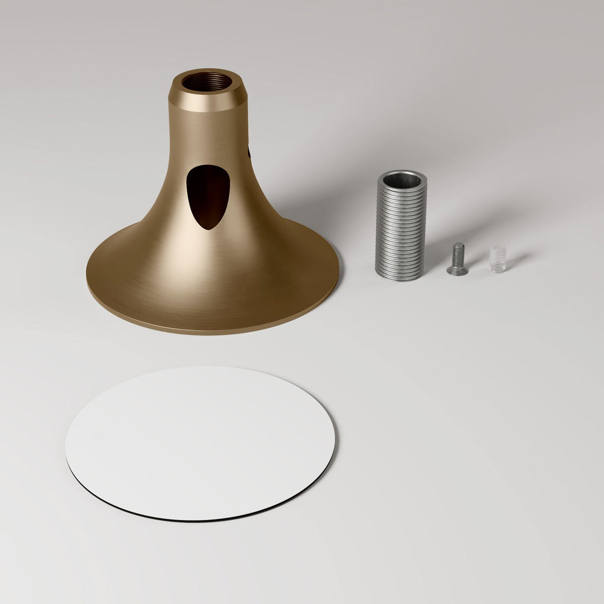 MAG-Y, Magnethalterung für Lampe – Satiniertes Bronze – Ansicht 7