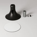 MAG-Y, magnetisches Lampenhalterset – Schwarz – Ansicht 7