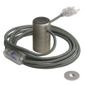 Magnetico®-Plug Elegant, gebrauchsfertige Magnet-Lampenfassung - Mattes Titan