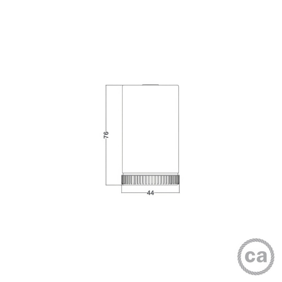 Mini LED-Strahler Spotlight GU1d0 – Weiß matt – Ansicht 6