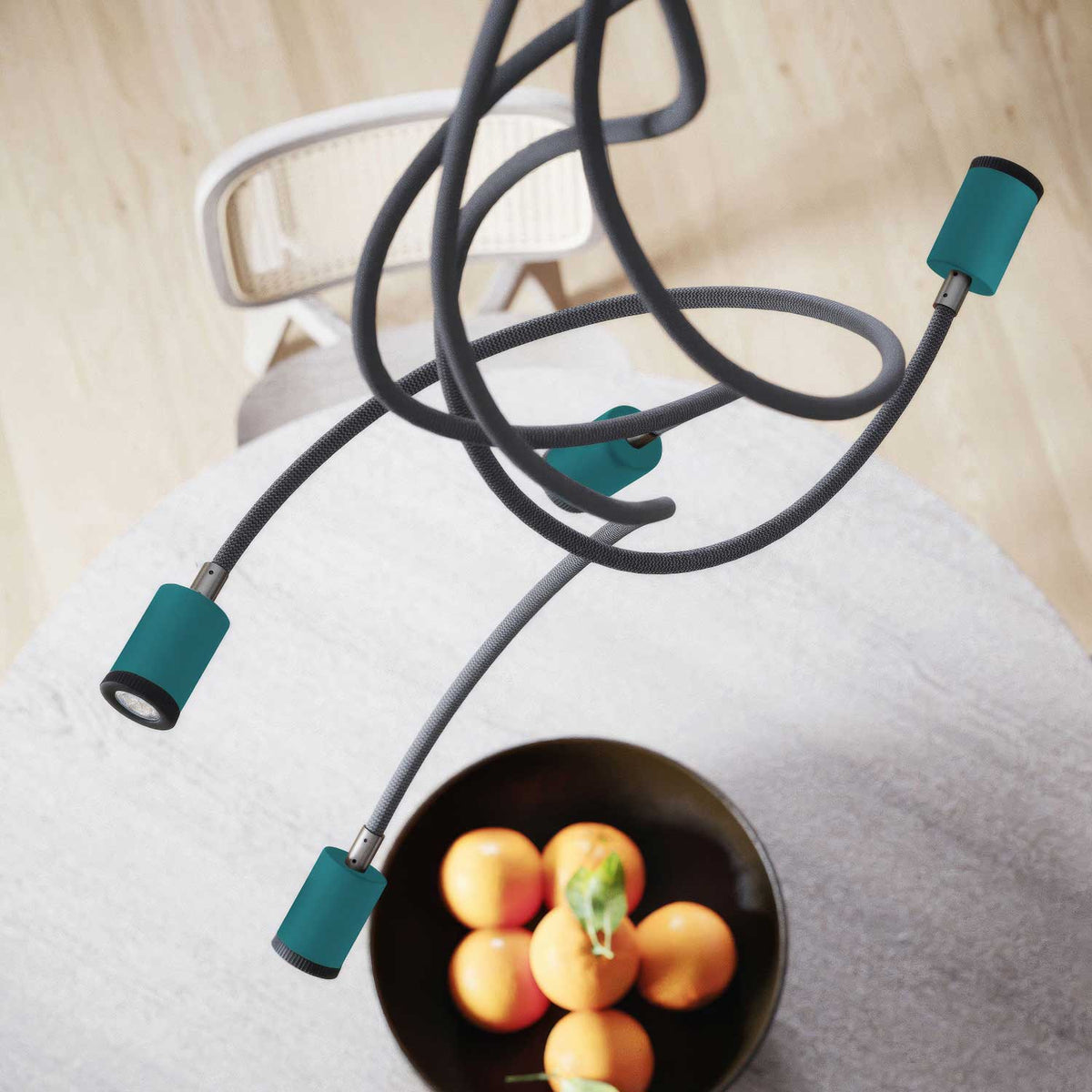 Mini LED-Spot GU1d0 - Petrol – Ansicht 4