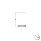 Mini-LED-Spotlight GU1d0 – Satiniertes Kupfer – Ansicht 6