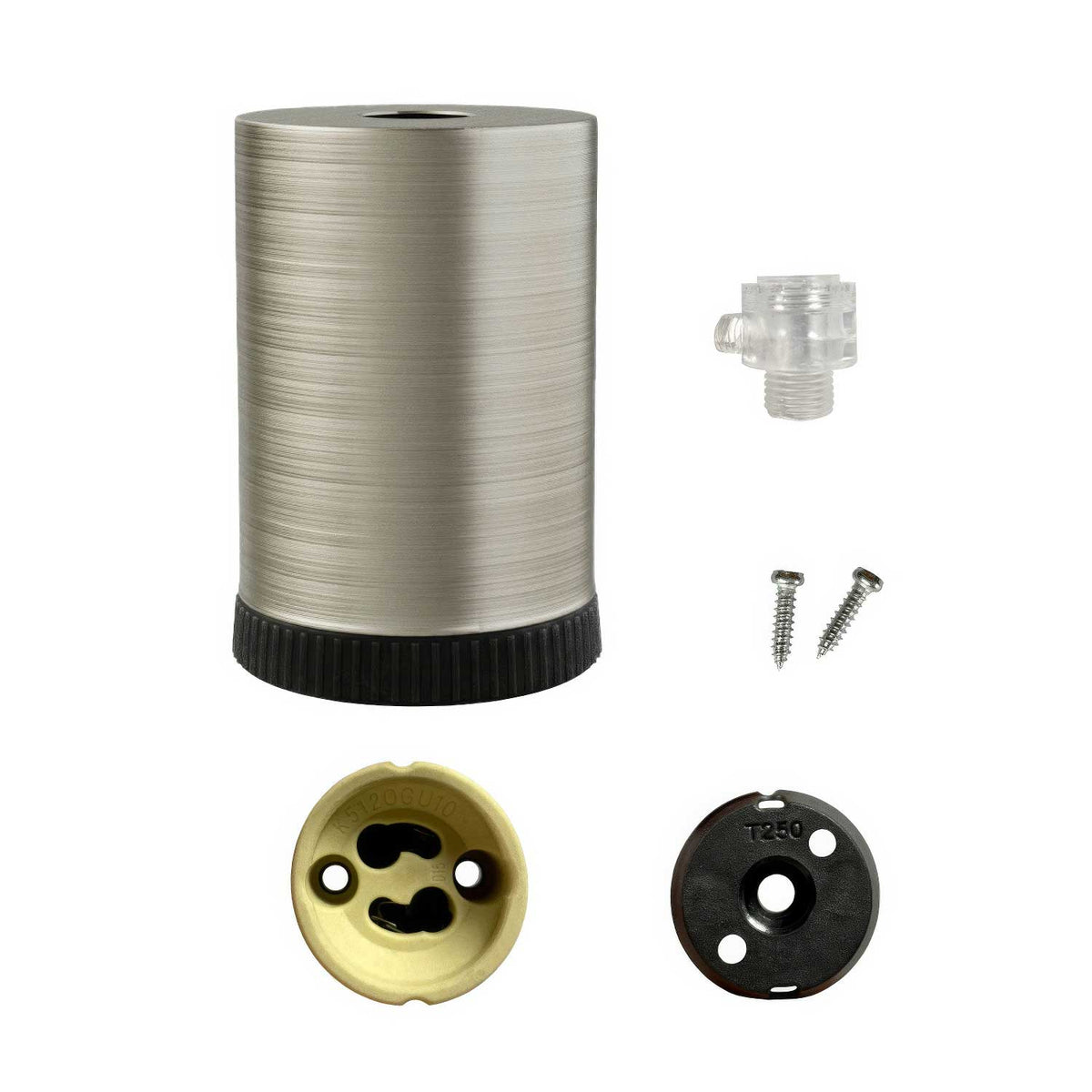 Mini-Spotscheinwerfer Spotlight LED GU1d0 - Satin-Titan – Ansicht 2