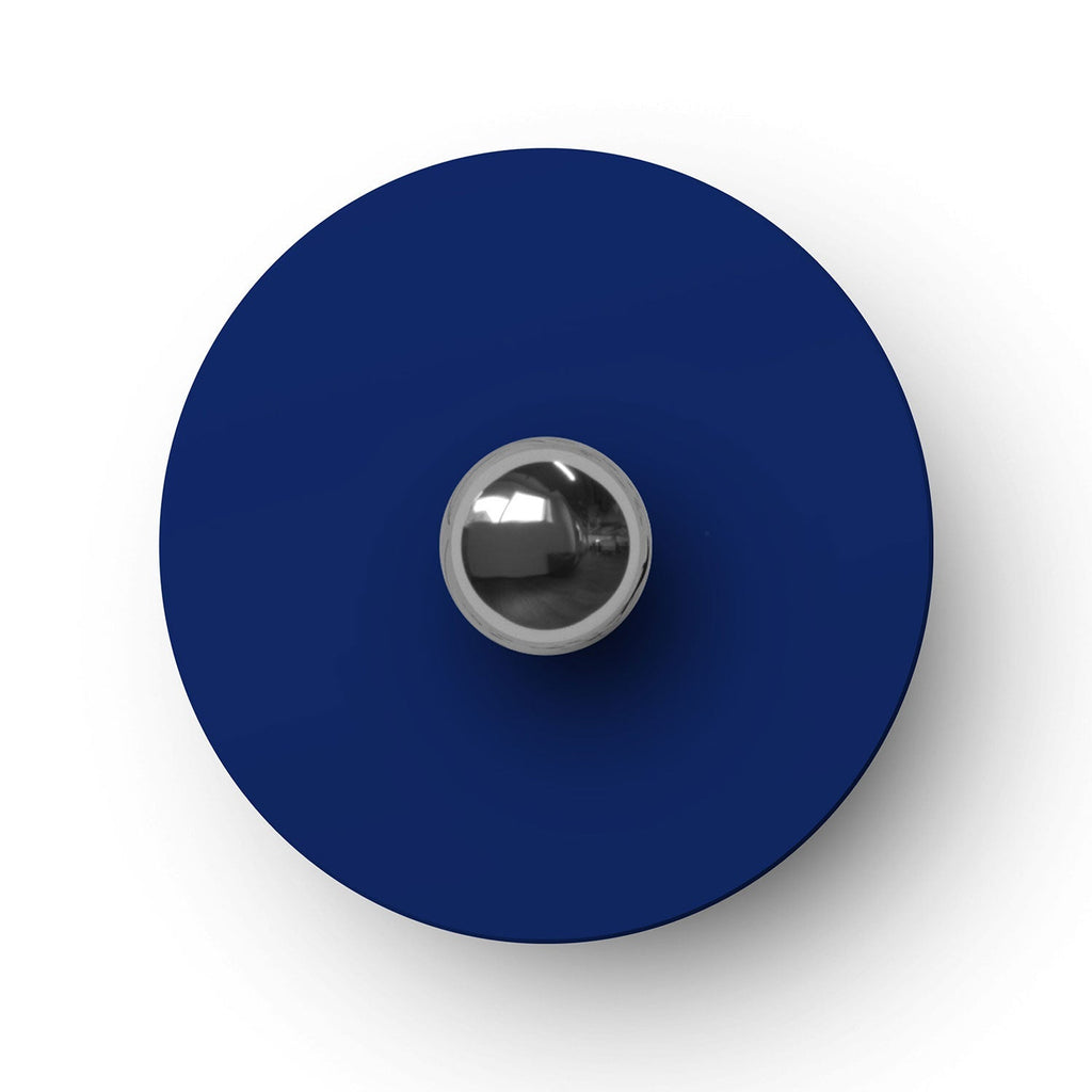 Mini-Teller Ellepì 'Solid Color' Blau für Lampen, Ø 24 cm – Made in Italy – Ansicht 3