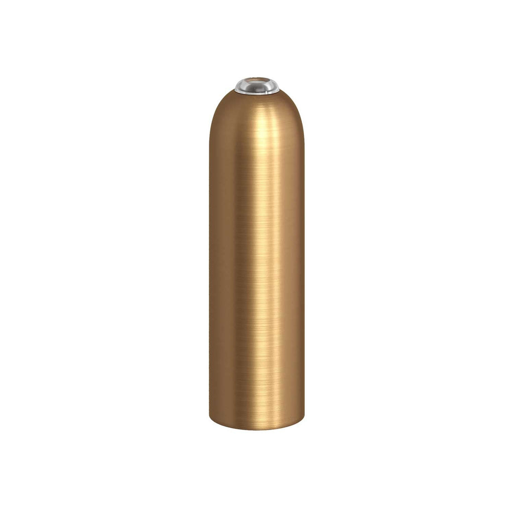 P-Light, E14 Lampenfassungs-Set aus Metall mit verdeckter Zugentlastung – Satiniert Bronze – Ansicht 4