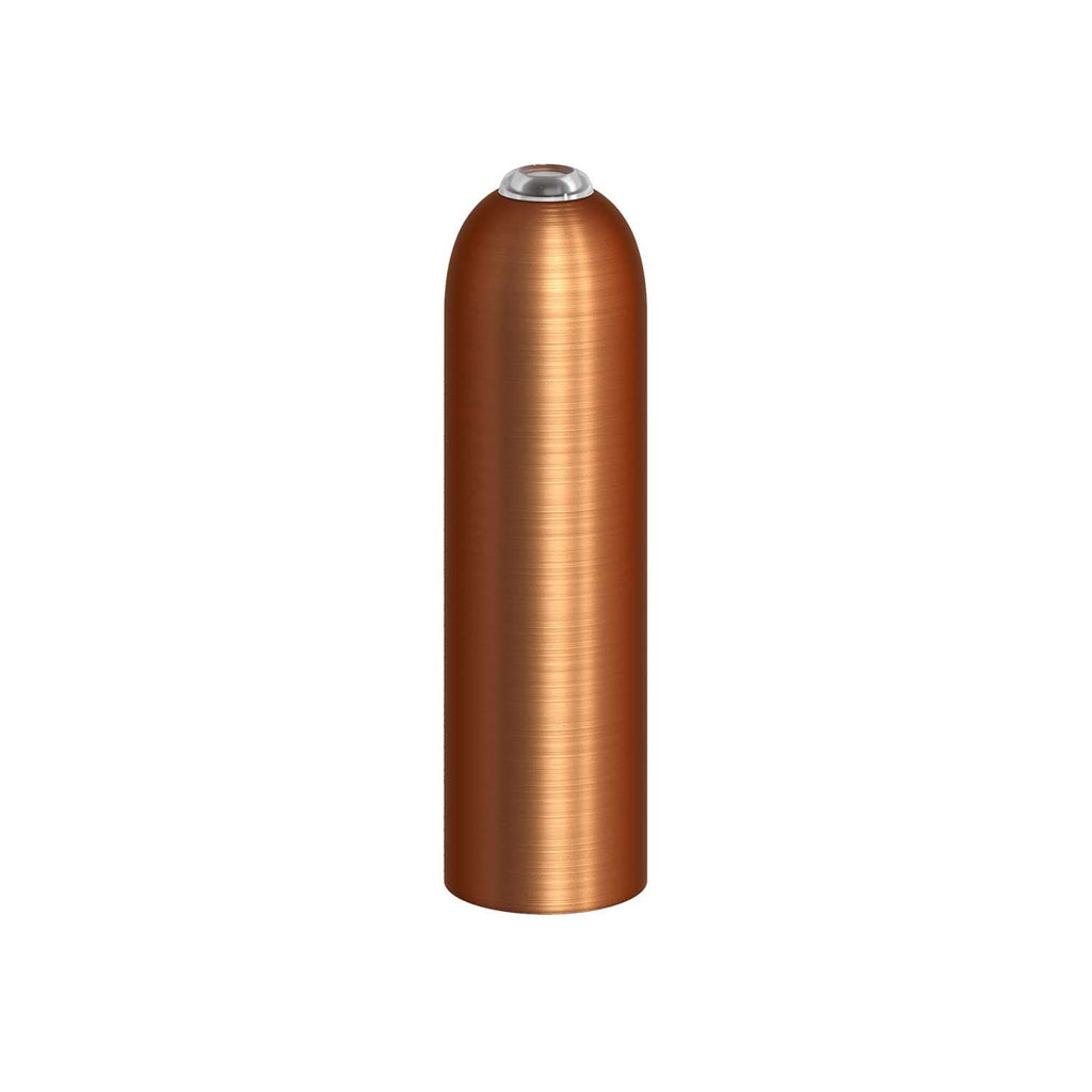 P-Light, E14-Lampenfassungsset aus Metall mit versteckter Zugentlastung - Satin-Kupfer – Ansicht 4