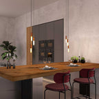 P-Light, E14-Lampenfassungsset aus Metall mit versteckter Zugentlastung - Satin-Kupfer – Ansicht 3