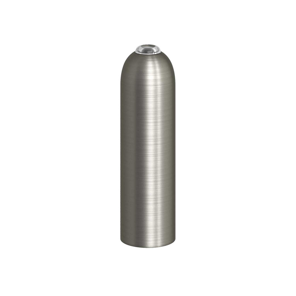 P-Light, E14-Lampenfassungs-Set aus Metall mit verdeckter Zugentlastung – Satin Titan – Ansicht 4