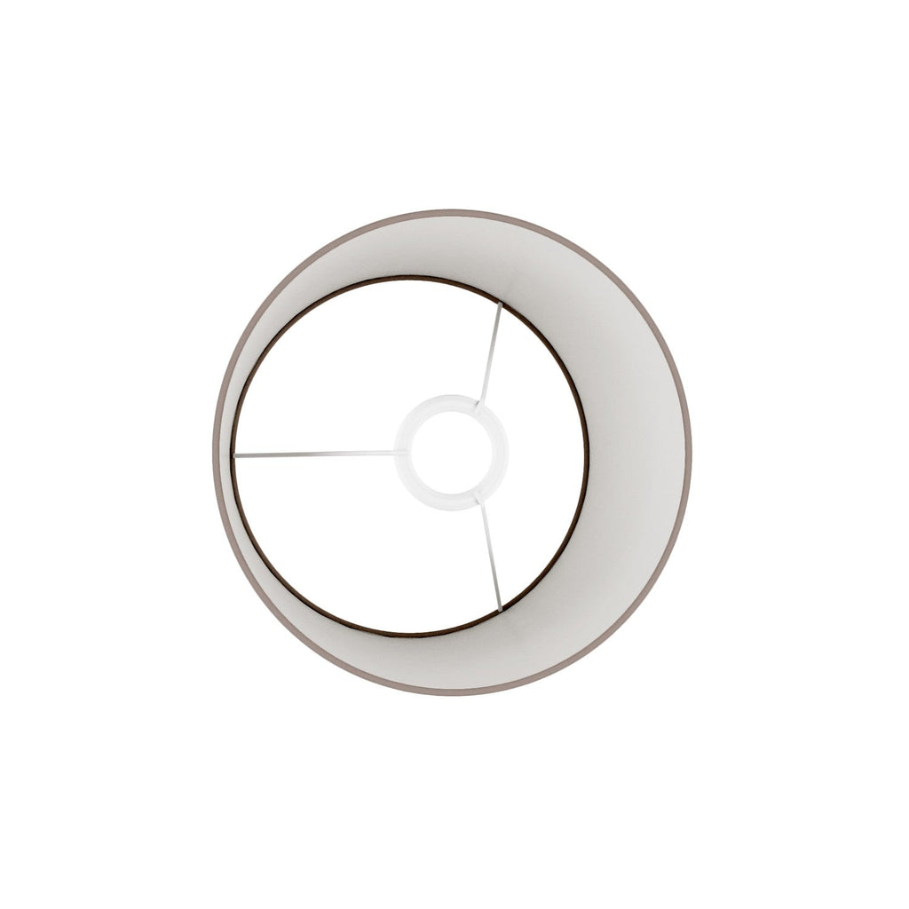 Athena-Lampenschirm mit E27-Fassung für Tisch- oder Stehlampe – Made in Italy – Arenal Asche – Ansicht 3