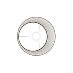 Athena-Lampenschirm mit E27-Fassung für Tisch- oder Stehlampe – Made in Italy – Arenal Asche – Ansicht 3