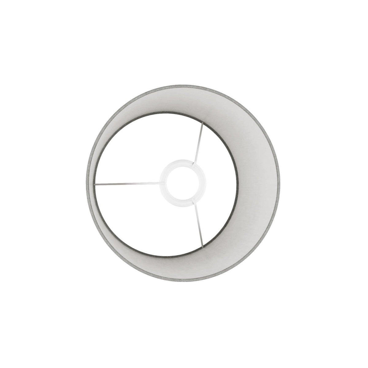 Athena-Lampenschirm mit E27-Fassung für Tisch- oder Stehlampe - Made in Italy - Camelot Grau – Ansicht 3