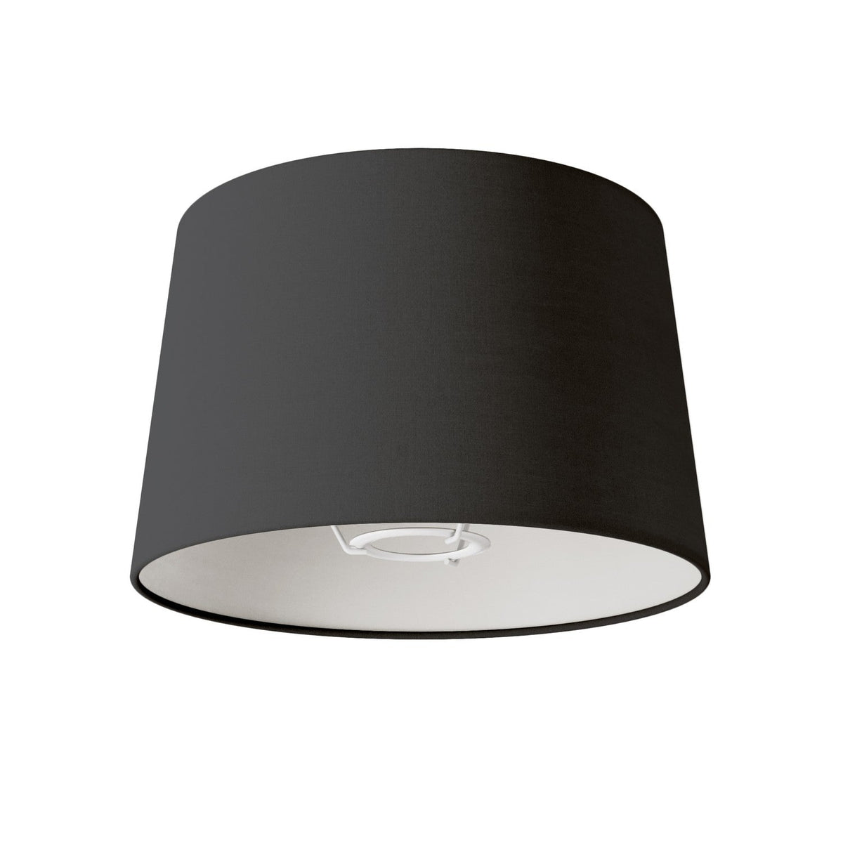 Lampenschirm Athena mit E27 Fassung für Tisch- oder Stehlampe – Made in Italy – Teletta Anthrazit