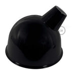 Broadway-Lampenschirm aus emailliertem Metall mit E27-Fassung – Schwarz – Ansicht 3