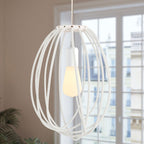 Lampenschirm Cablò multicolor 100 cm und weiße Kabel – Ansicht 2