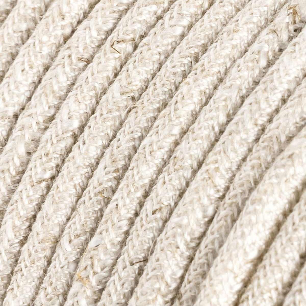 50 cm Multicolor Cablò Lampenschirm und weiße Leinenkabel – Ansicht 5