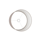Cilindro L Lampenschirm aus Stoff, E27-Fassung – Made in Italy – Arenal Asche – Ansicht 3