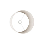 Lampenschirm Zylinder L aus Stoff mit E27-Befestigung – Made in Italy – Wolle Sand – Ansicht 3