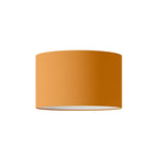 Lampenschirm Zylinder L aus Stoff mit E27-Fassung – Made in Italy – Teletta Mandarino