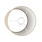 Lampenschirm Zylinder M aus Stoff mit E27-Fassung - Made in Italy - Arenal Tortora – Ansicht 3