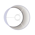 Zylinderschirm M aus Stoff mit E27-Fassung – Made in Italy – Teletta Flieder – Ansicht 3