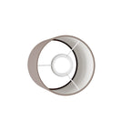 Zylinderschirm S aus Stoff mit E27-Fassung – Made in Italy – Arenal Asche – Ansicht 3