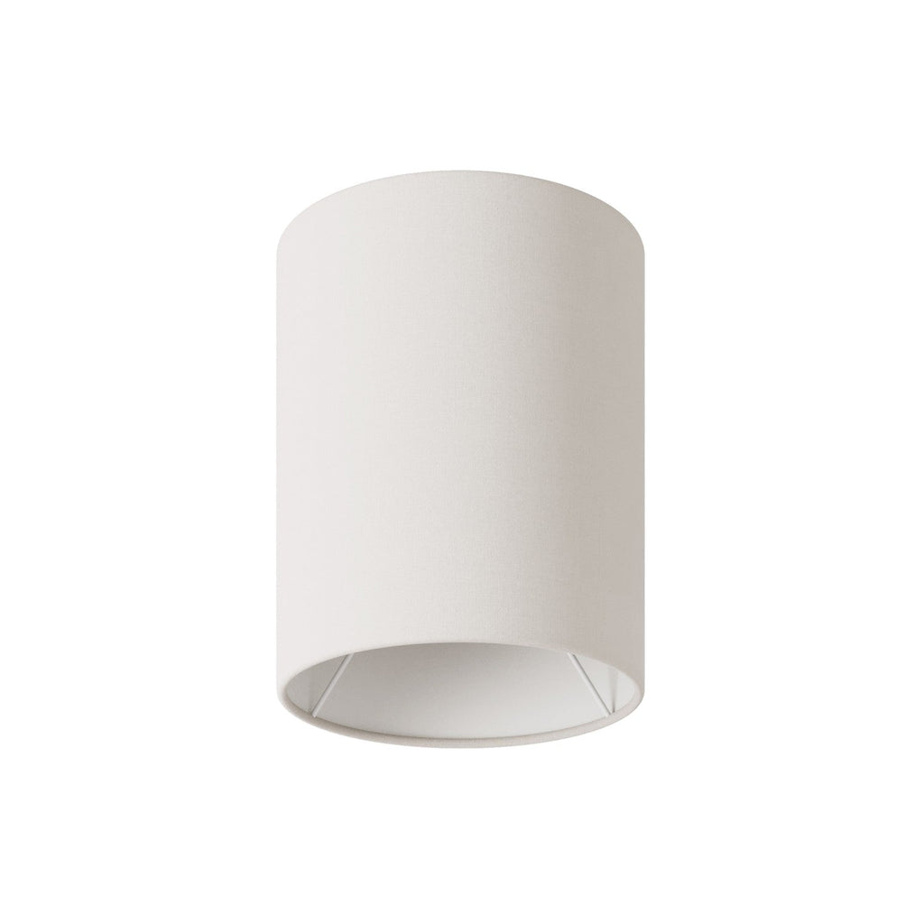 Lampenschirm Zylinder S aus Stoff mit E27-Fassung – Made in Italy – Arenal Sand