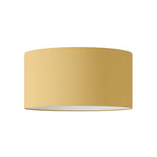 Zylinderschirm XL aus Stoff mit E27-Fassung – Made in Italy – Arenal Gold