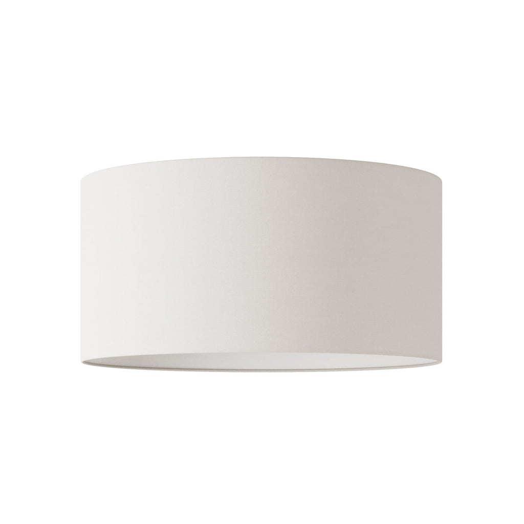Lampenschirm Zylinder XL aus Stoff mit E27-Fassung – Made in Italy – Arenal Sabbia