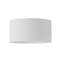 Zylindrischer XXL-Lampenschirm aus Stoff mit E27-Fassung – Made in Italy – Naturleinen