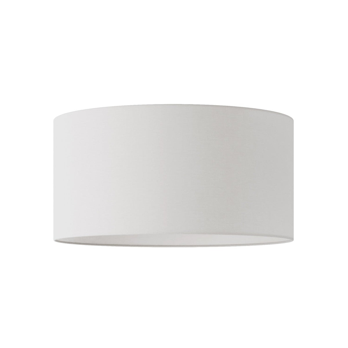 Zylindrischer XXL-Lampenschirm aus Stoff mit E27-Fassung – Made in Italy – Naturleinen