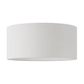 XXL-Zylinder-Lampenschirm aus Stoff mit E27-Fassung – Made in Italy – Naturleinen