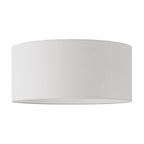 XXL-Zylinder-Lampenschirm aus Stoff mit E27-Fassung – Made in Italy – Naturleinen