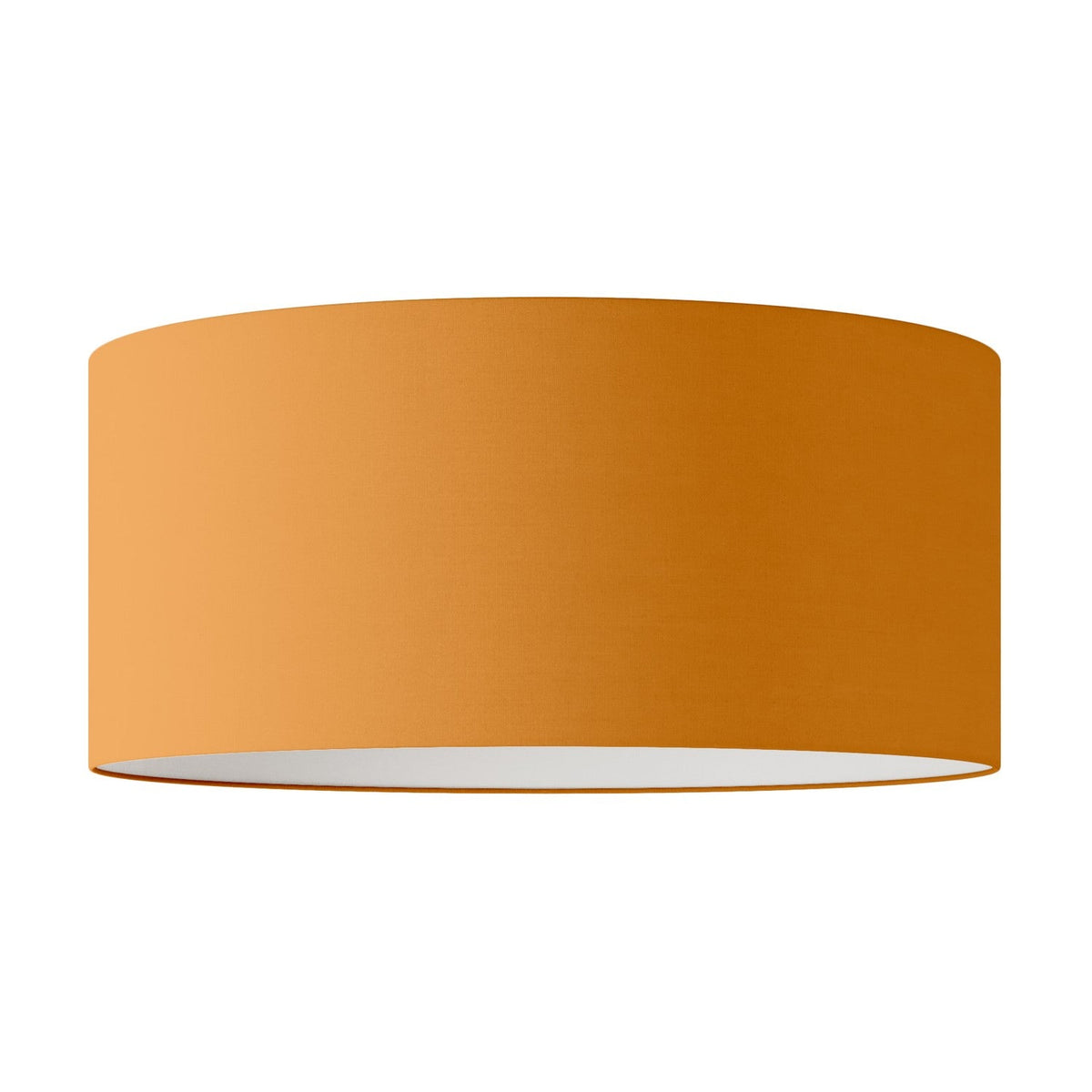 Zylindrischer XXL-Lampenschirm aus Stoff mit E27-Fassung – Made in Italy – Mandarinenstoff