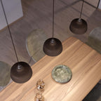 Schirm Coppa aus Keramik, Materia-Kollektion – Made in Italy – Corten-Effekt – Ansicht 3