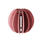 Elliptischer LAMPSHHADE aus schallabsorbierendem Material – Rosa melange