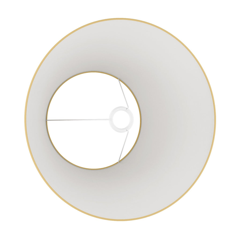 Impero L Lampenschirm für Tisch- oder Wandleuchte mit E27-Fassung – Made in Italy – Arenal Gold – Ansicht 3