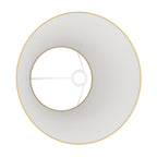 Impero L Lampenschirm für Tisch- oder Wandleuchte mit E27-Fassung – Made in Italy – Arenal Gold – Ansicht 3