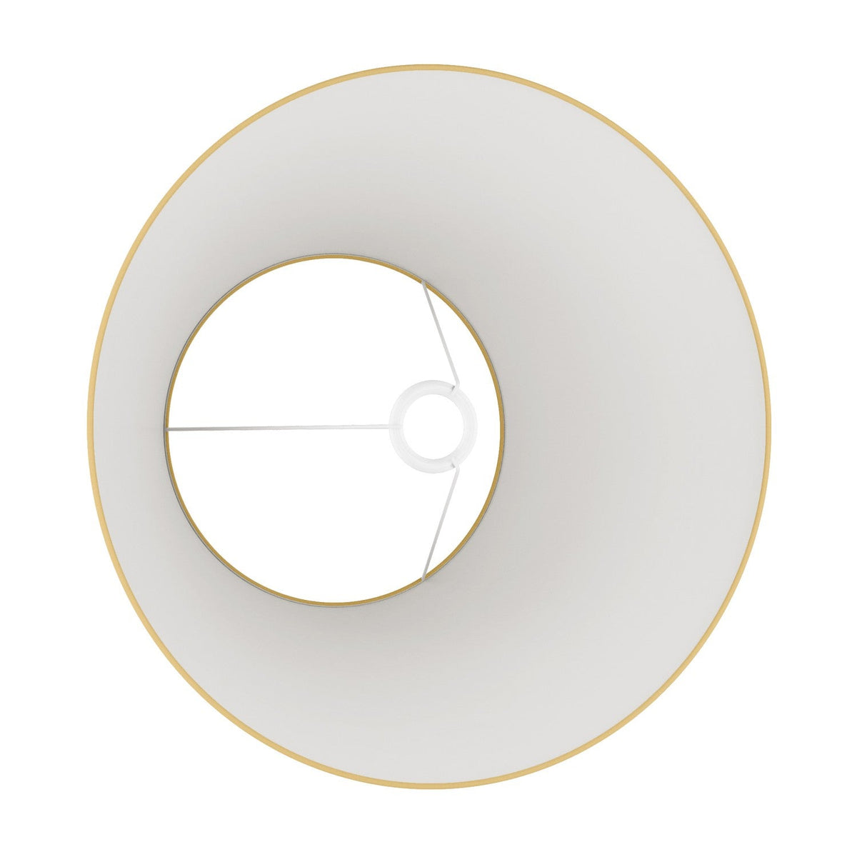 Impero L Lampenschirm für Tisch- oder Wandleuchte mit E27-Fassung – Made in Italy – Arenal Gold – Ansicht 3